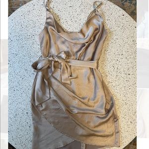 Champagne saints+secrets minidress